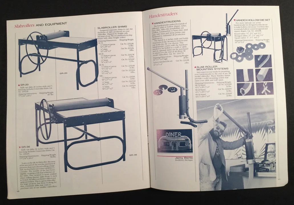  Catalog  (spread from 12 page catalog)   