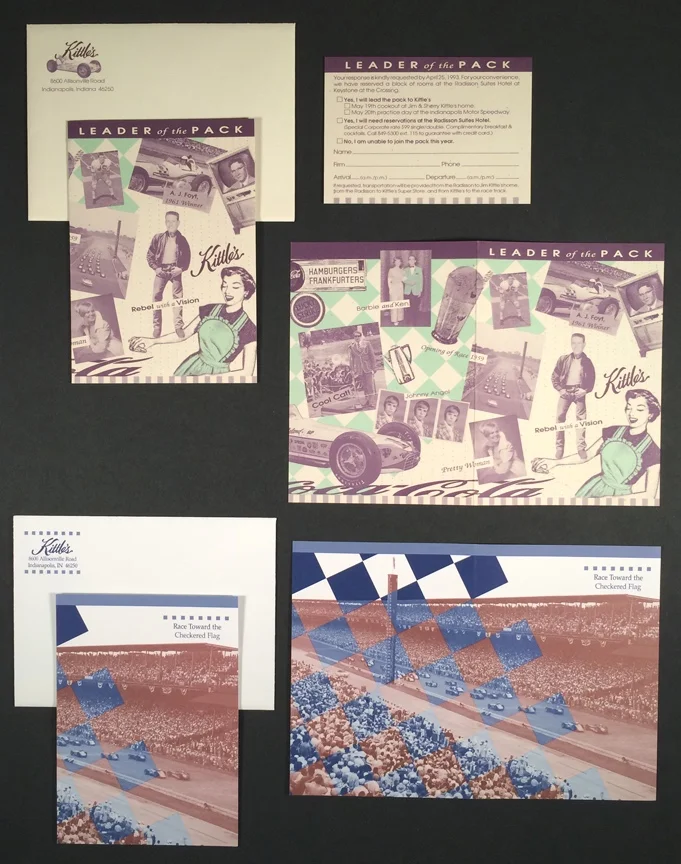  Kittle's Indianapolis 500 Invitations 