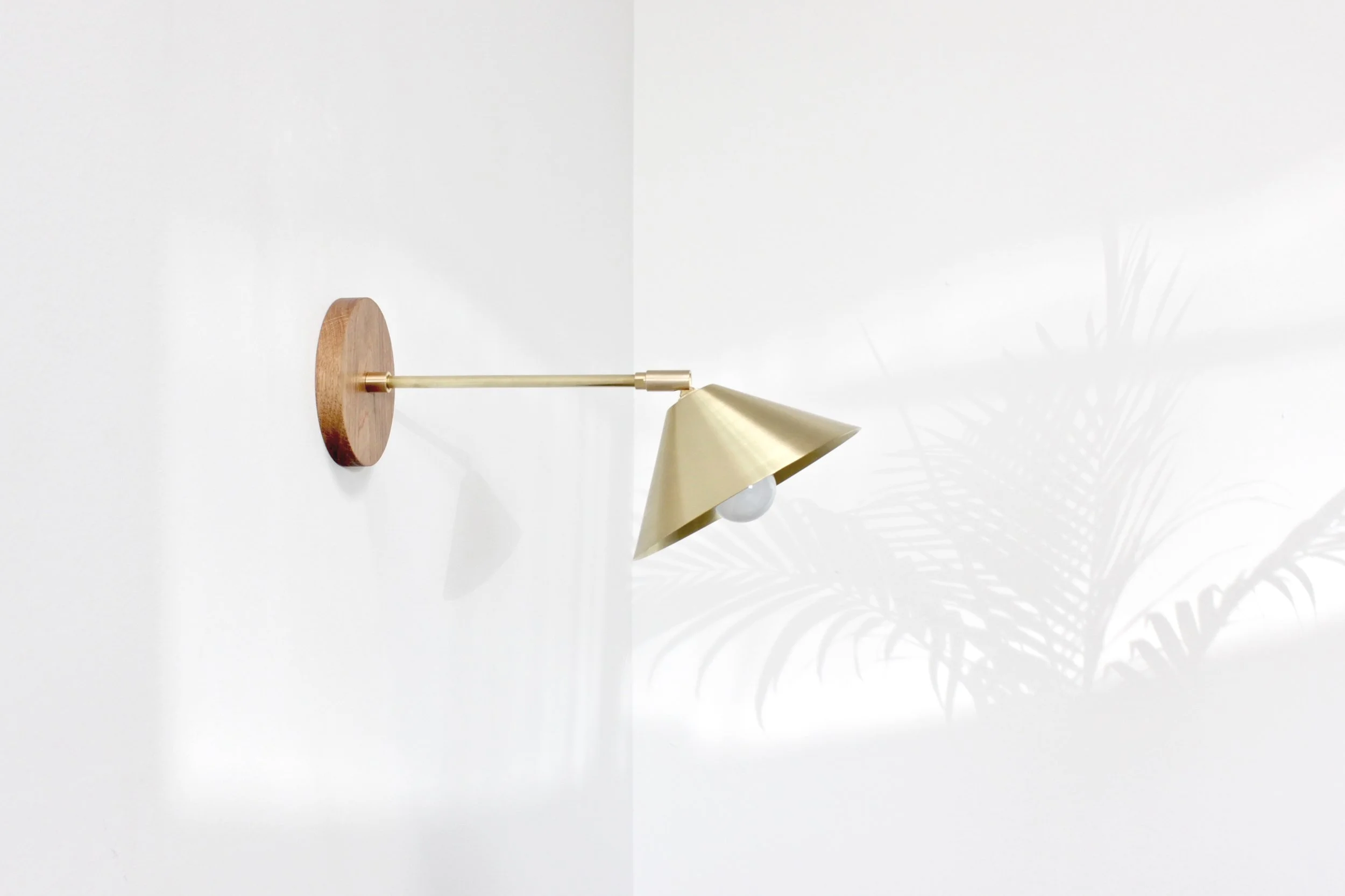 Jay Street Sconce - Brass