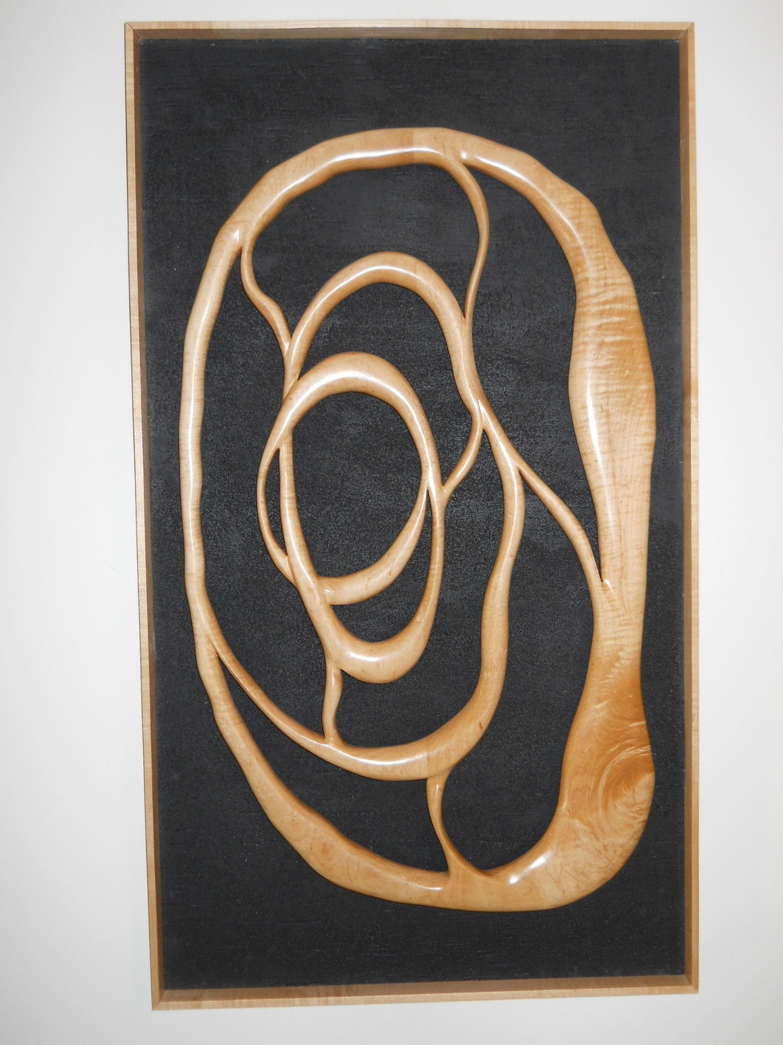 Maple Labyrinth Carving