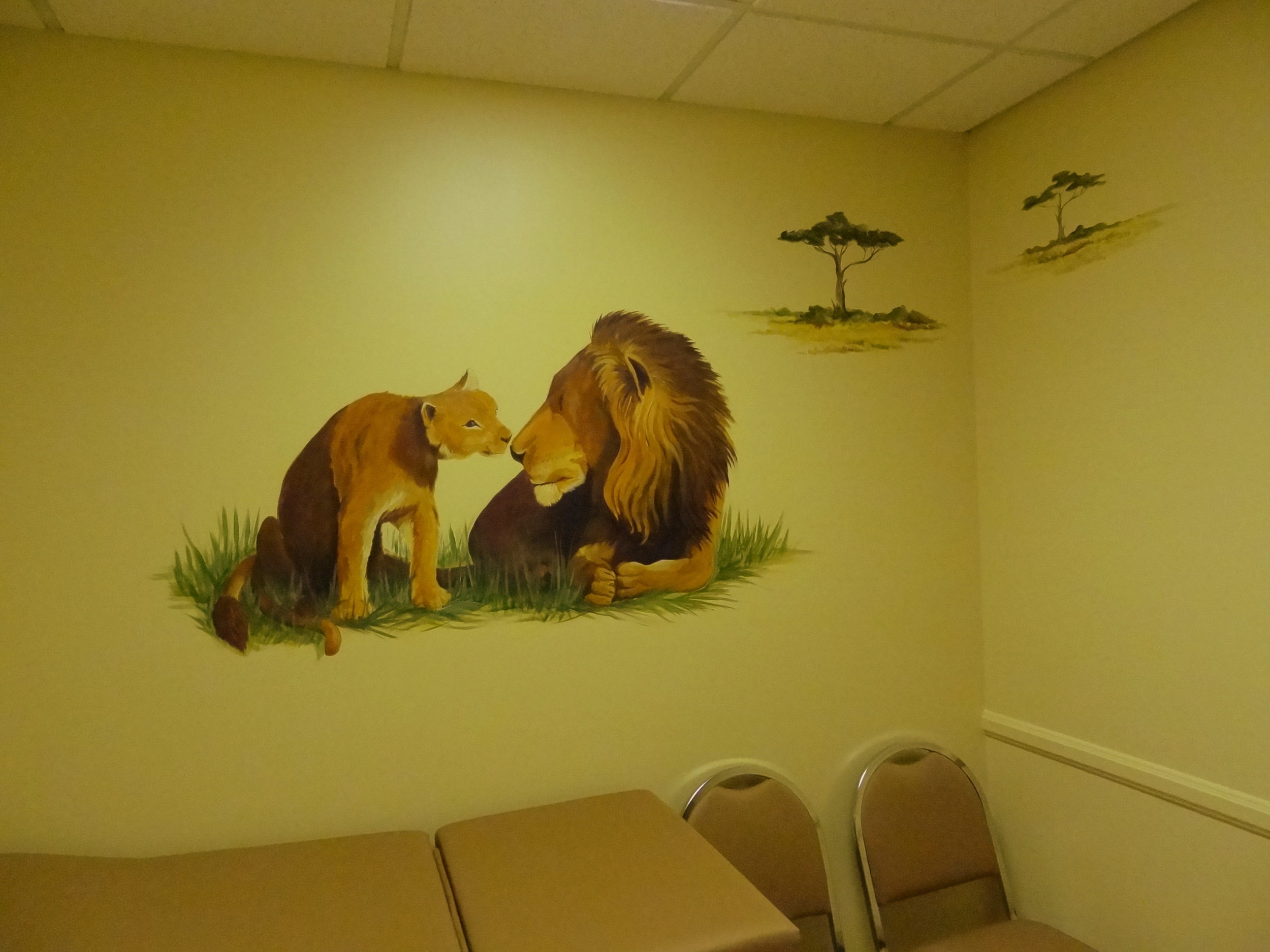 African Lion Exam Room #1