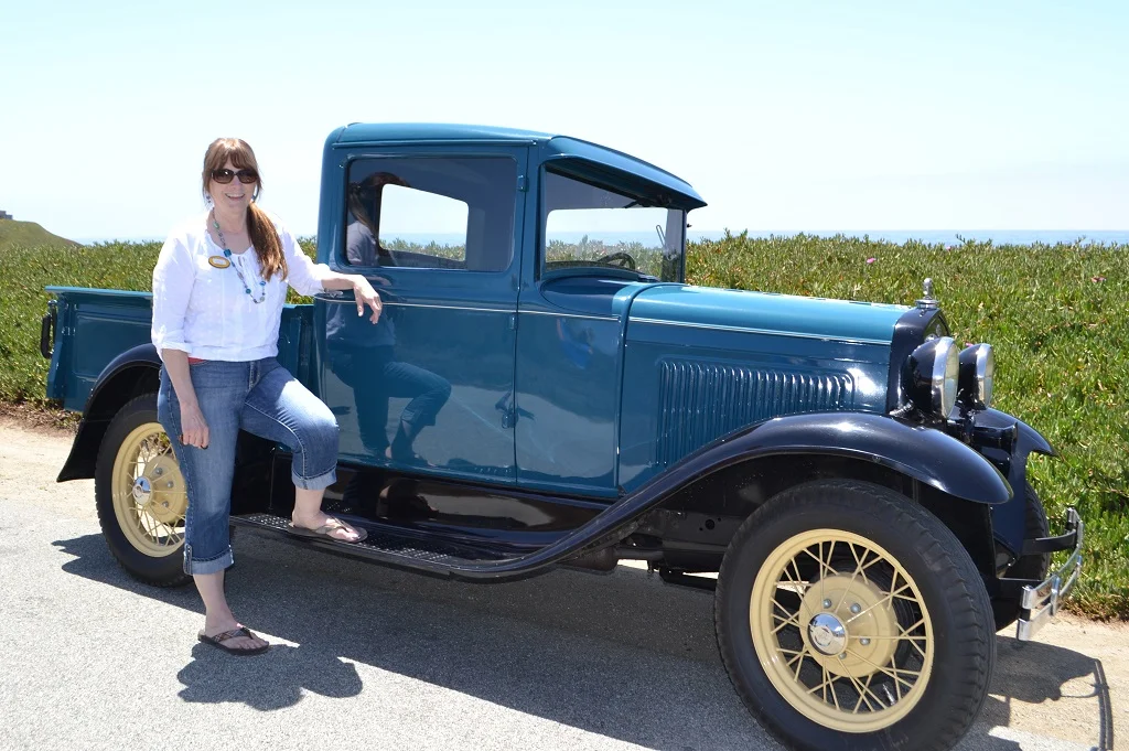   Nanci Burtz -- 1931 82B Budd Wide Bed Pickup  