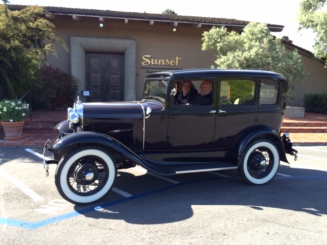   Wayne &amp; Julie Innamorato -- 1931 Slant Window Fordor Town Sedan  
