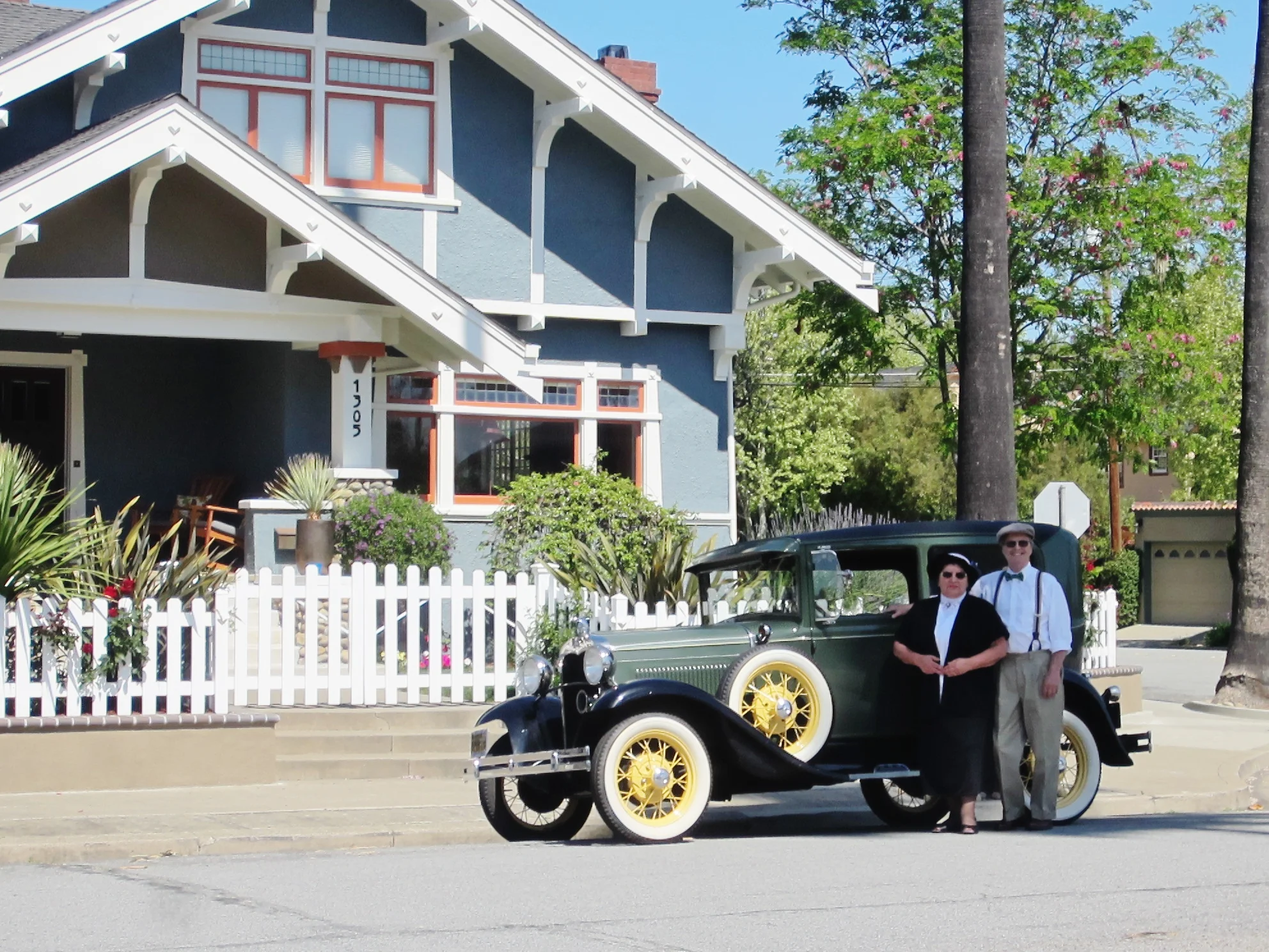   Hans &amp; Jeanne Peters -- 1930 Tudor  