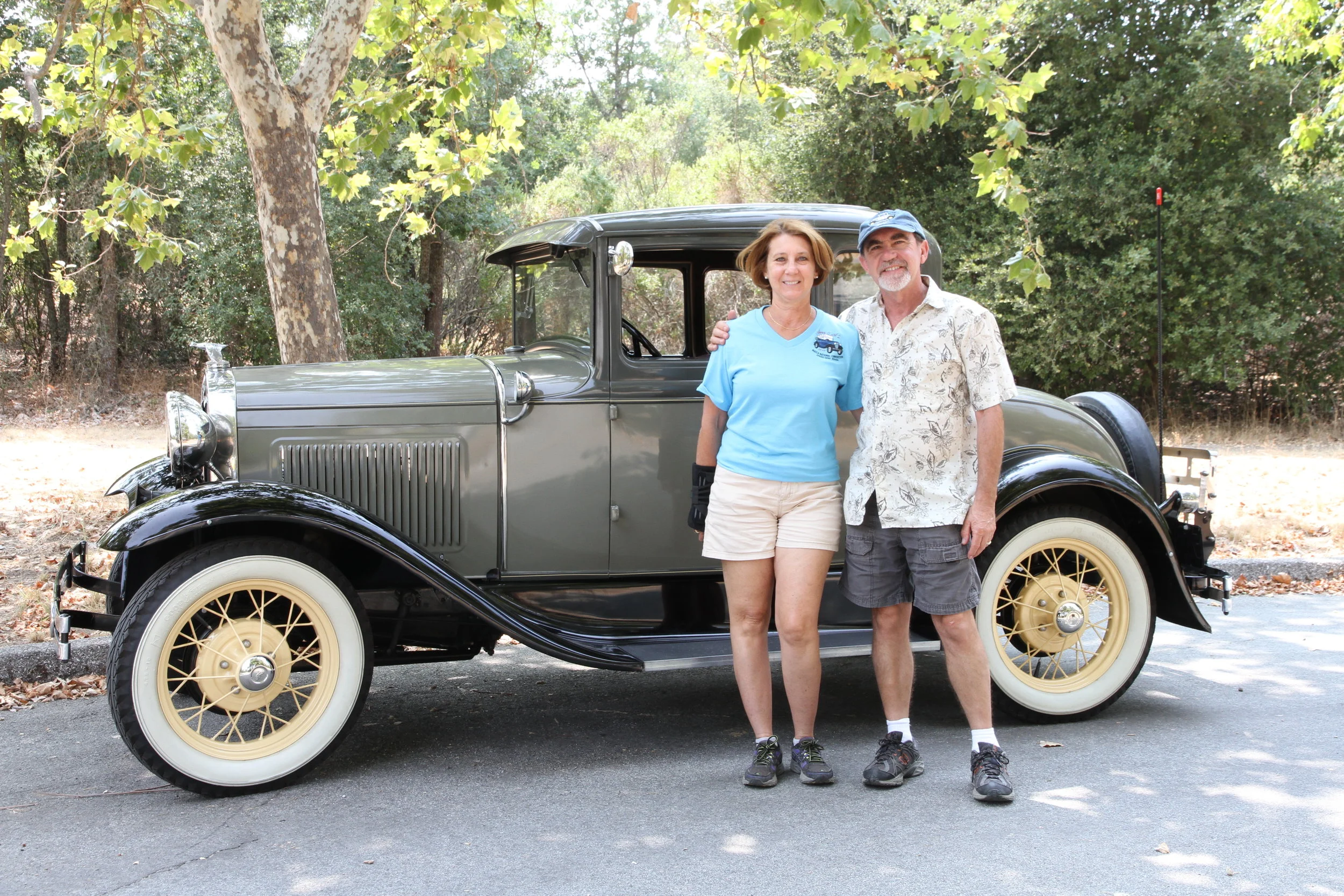 Joe & Tina Goulart - 1931 Deluxe Coupe