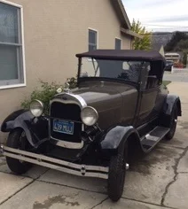   Richard &amp; Marian George — 1928 Roadster Coupe  