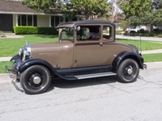   Richard &amp; Marian George — 1928 Coupe  