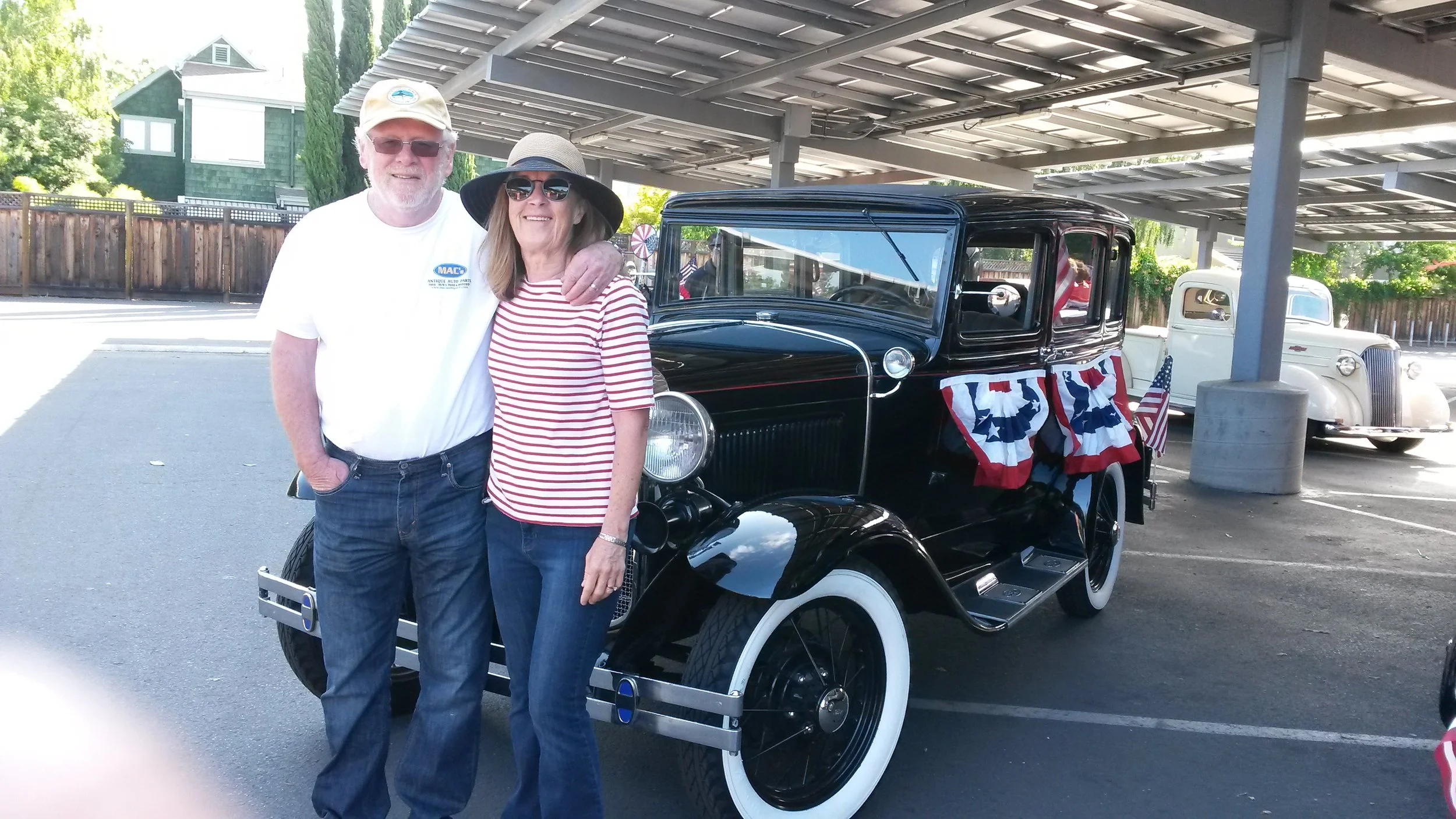 Michael & Pam Stevens — 1931 Slant Window Town Sedan