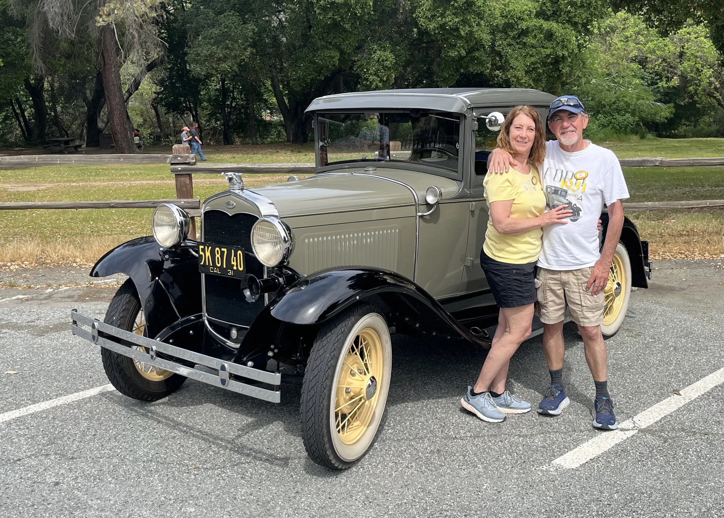   Joe &amp; Tina Goulart - 1931 Deluxe Coupe  