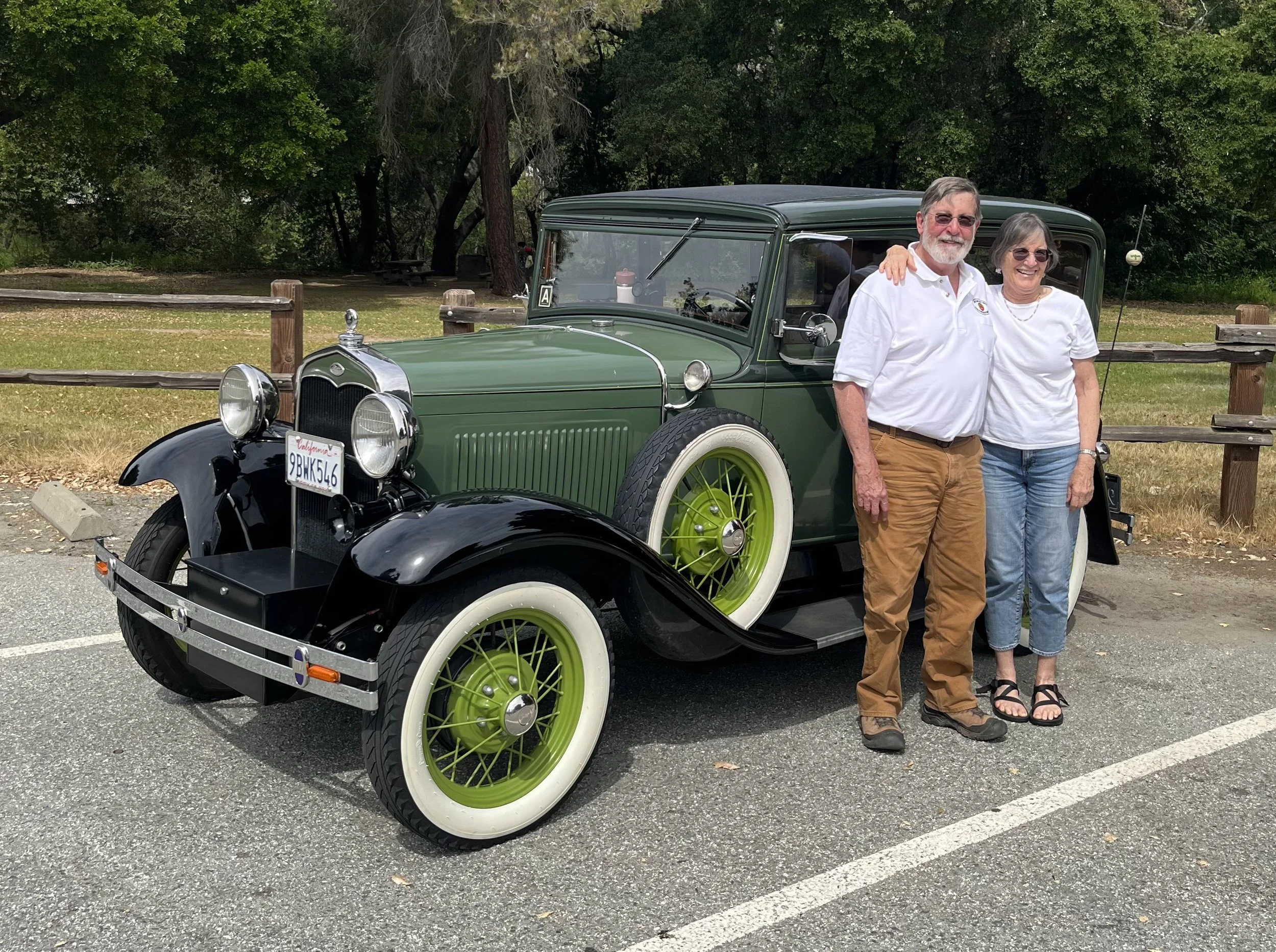   John &amp; Mary Seabury — 1931 Town Sedan SW 160B  