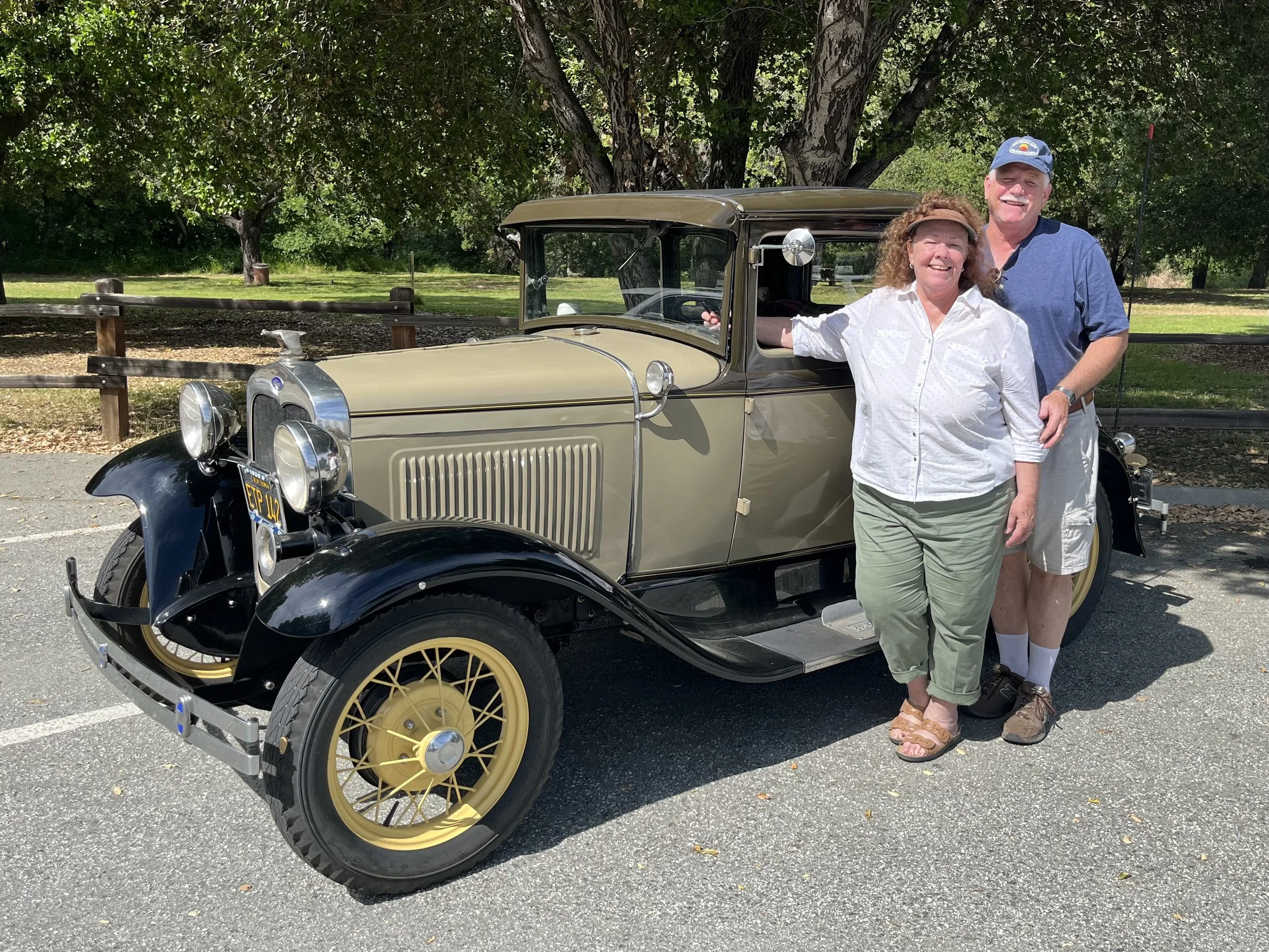   Paul &amp; Jane Grometer — 1930 Deluxe Coupe  