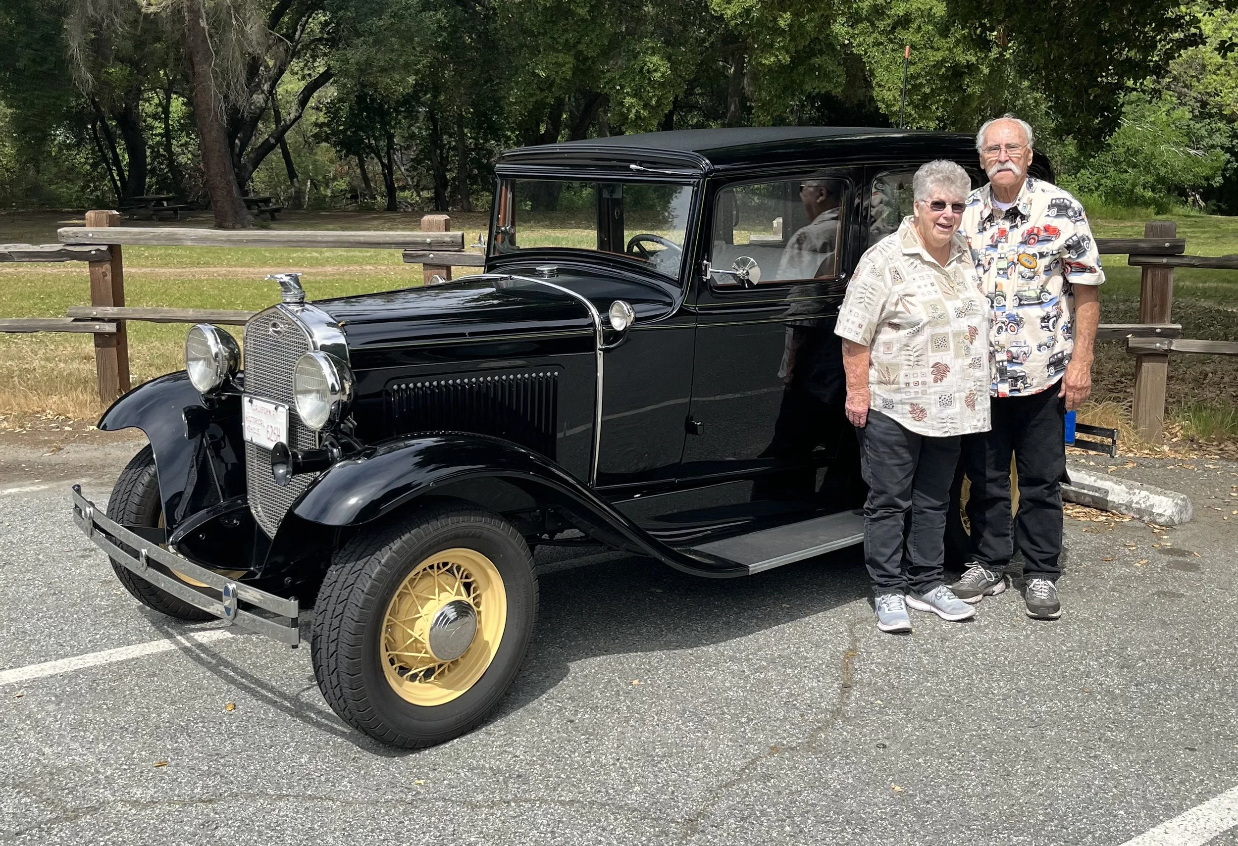   Ray and Linda Fontaine — 1931 Town Sedan  