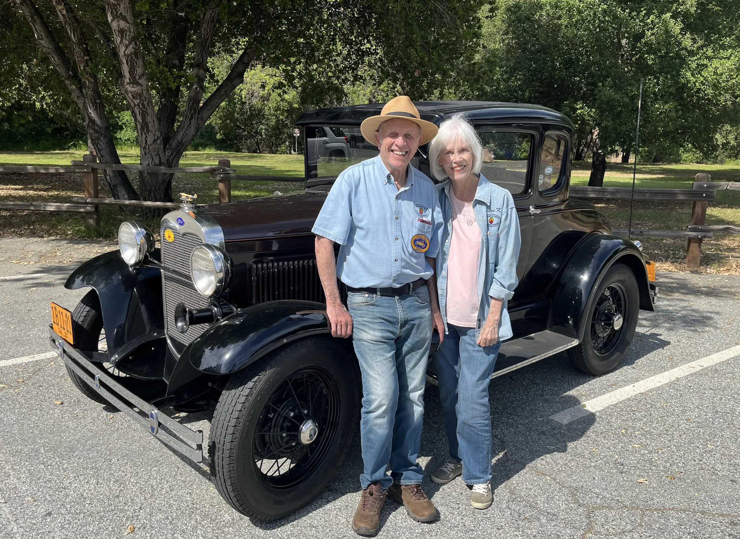   Ted and Susan Kafer — 1930 Deluxe Coupe  