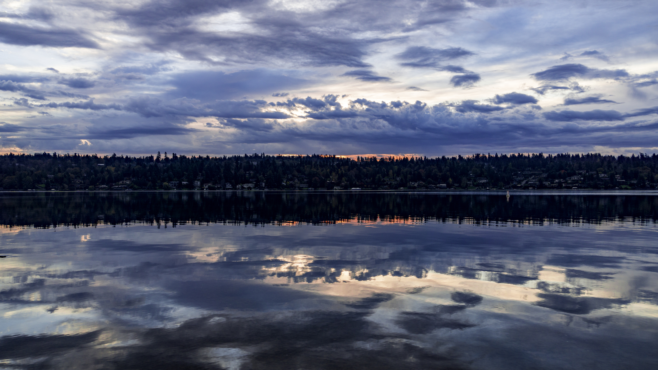 #lake #washington #sunrise #reflection