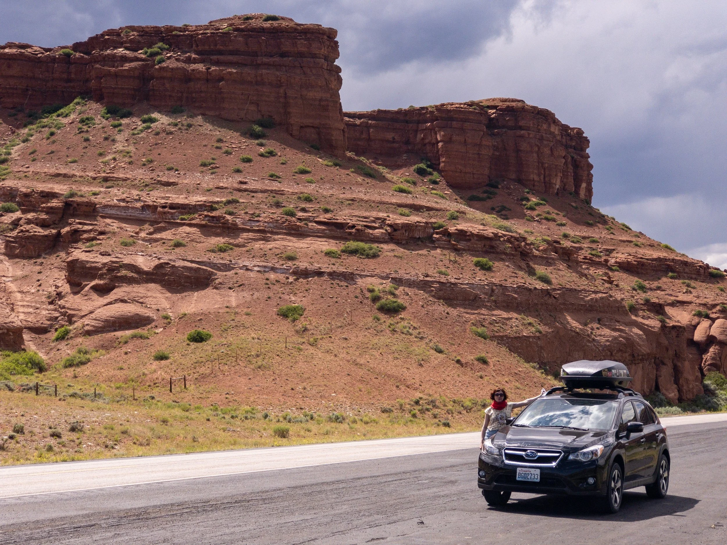 - 1627 miles / 2618 km - 6 volcanoes - 7 rest stops - 5 cities - 4 states - 4 waterfalls - 2 national parks - 3 NP lodges (1 from The Shining) - 2 state parks - too many national forests to keep track - 1 high desert - 1 fuel emergency averted - 1 holiday parade