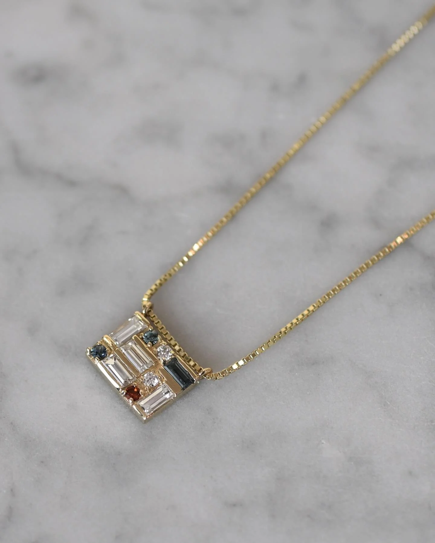 Custom Mosaic Necklace for Isabelle 😍