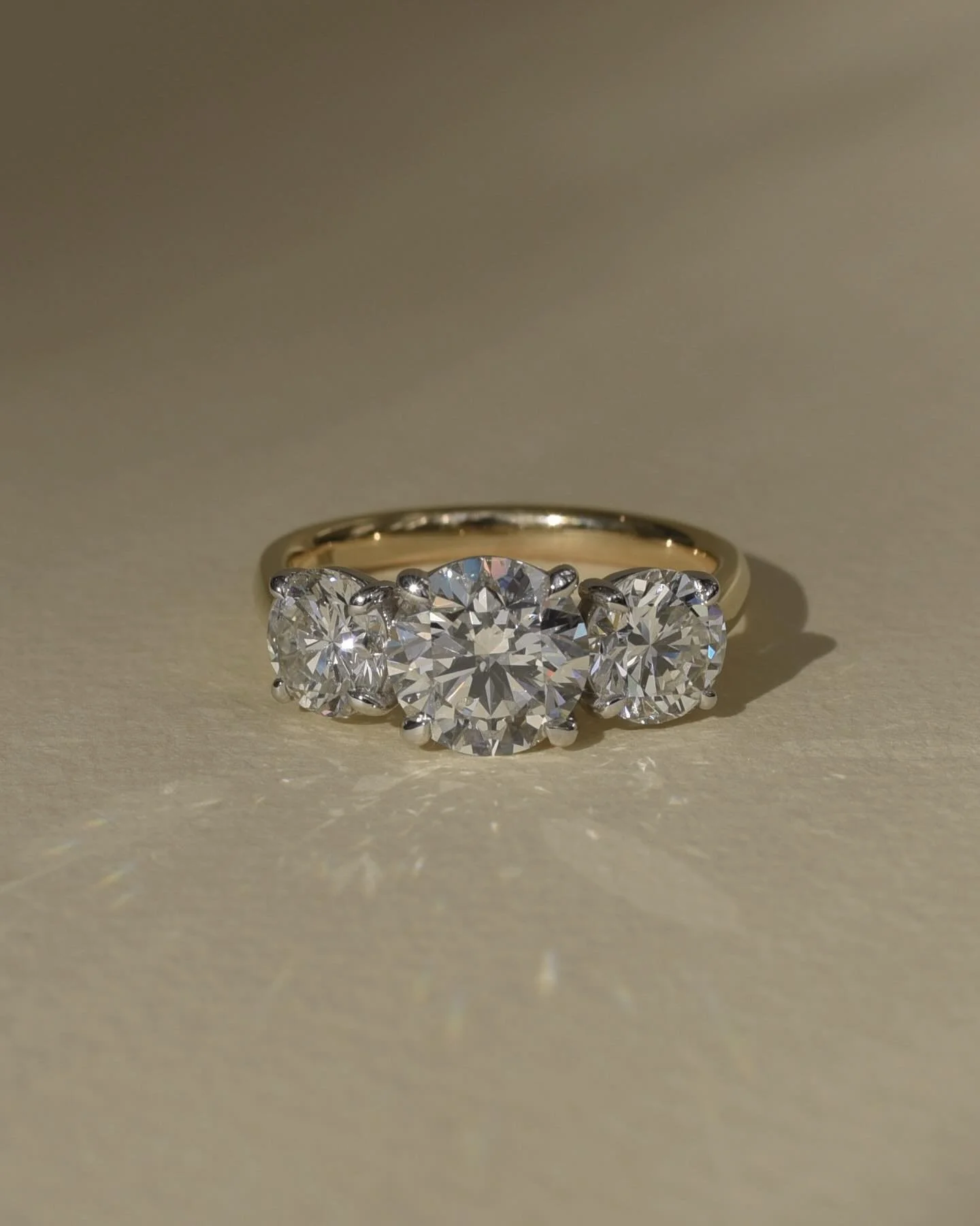 Some custom three stone rings! So many ways you can design three stones into an engagement ring 😍