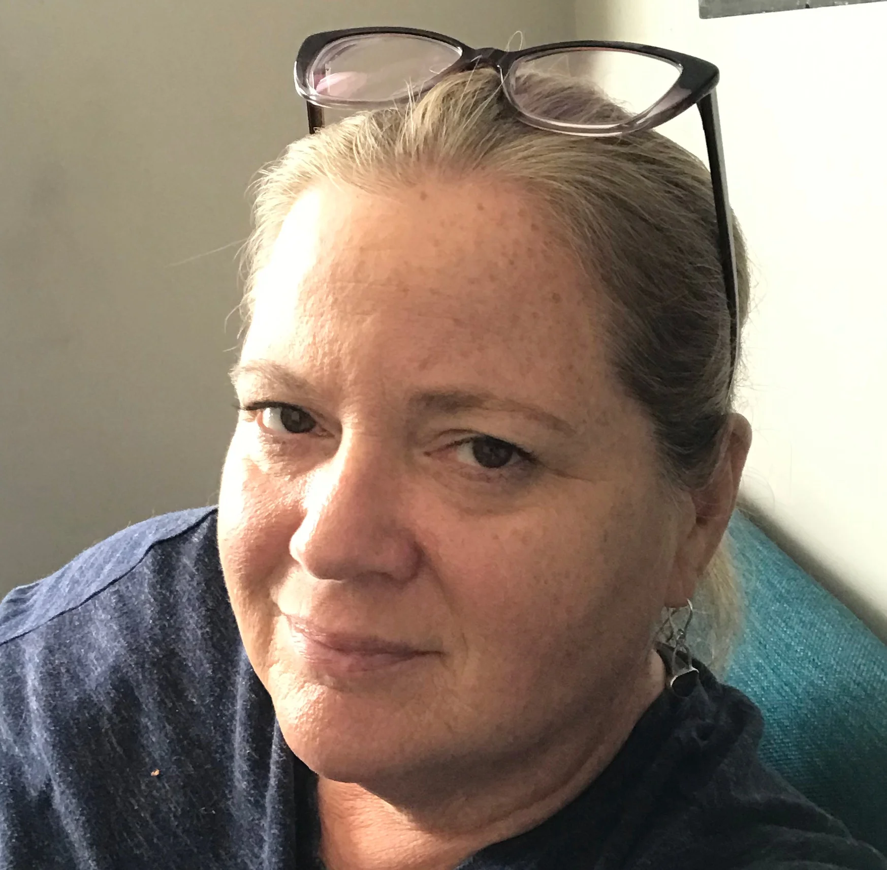 At home in Alameda, CA