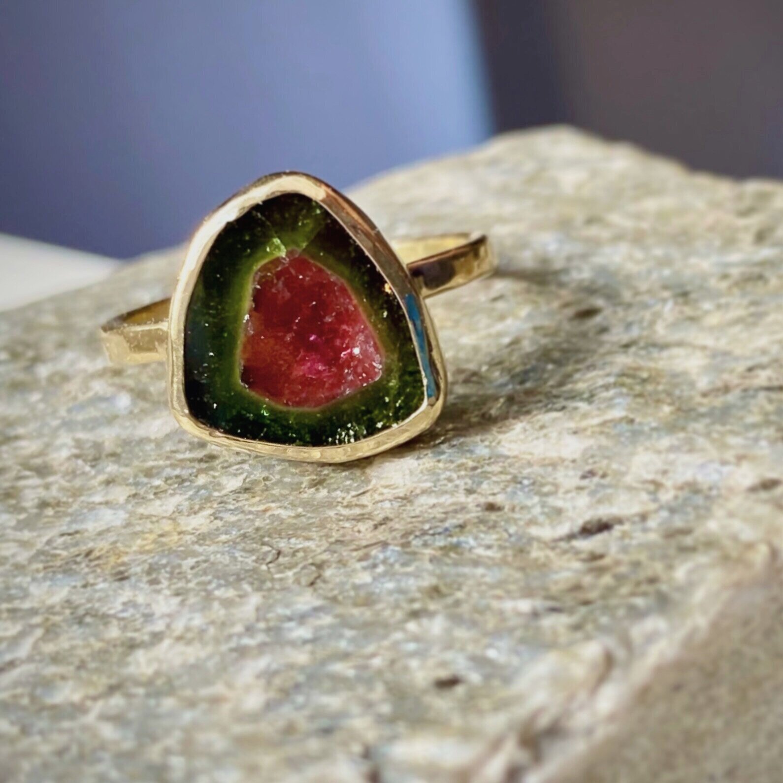 Watermelon Tourmaline Ring (Copy)