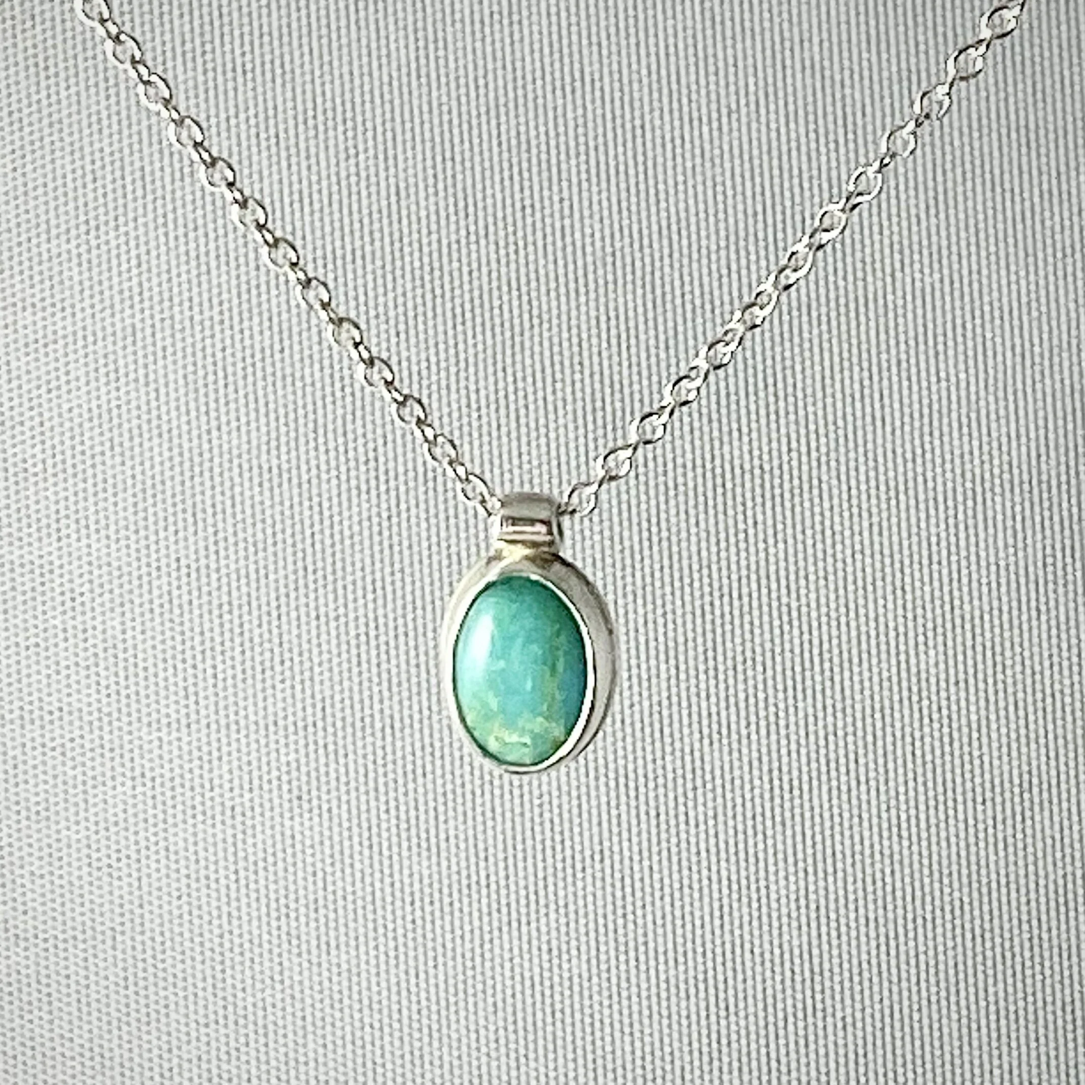 Petite Turquoise Pendant (Copy)