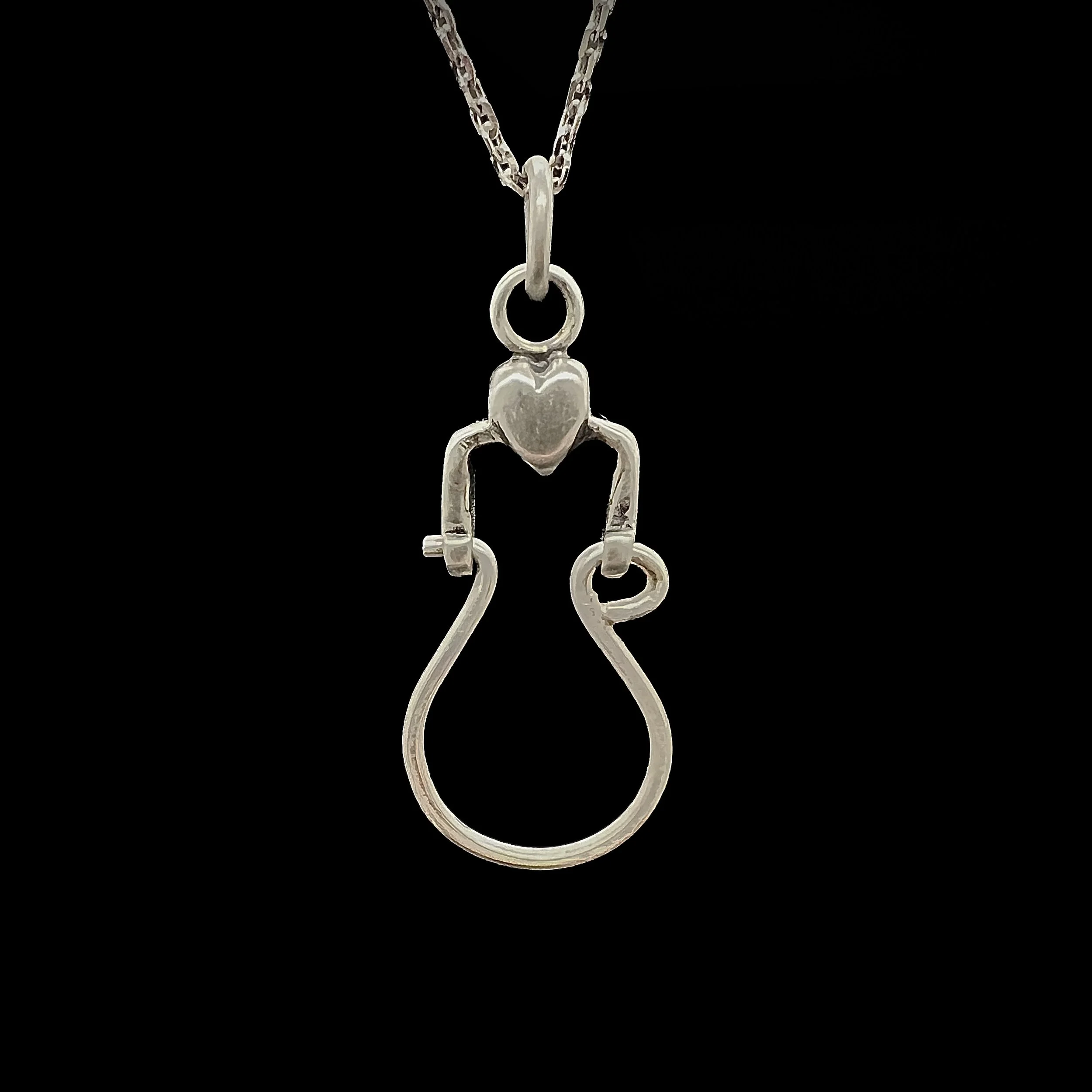 Sweet-Heart Charm Holder Pendant