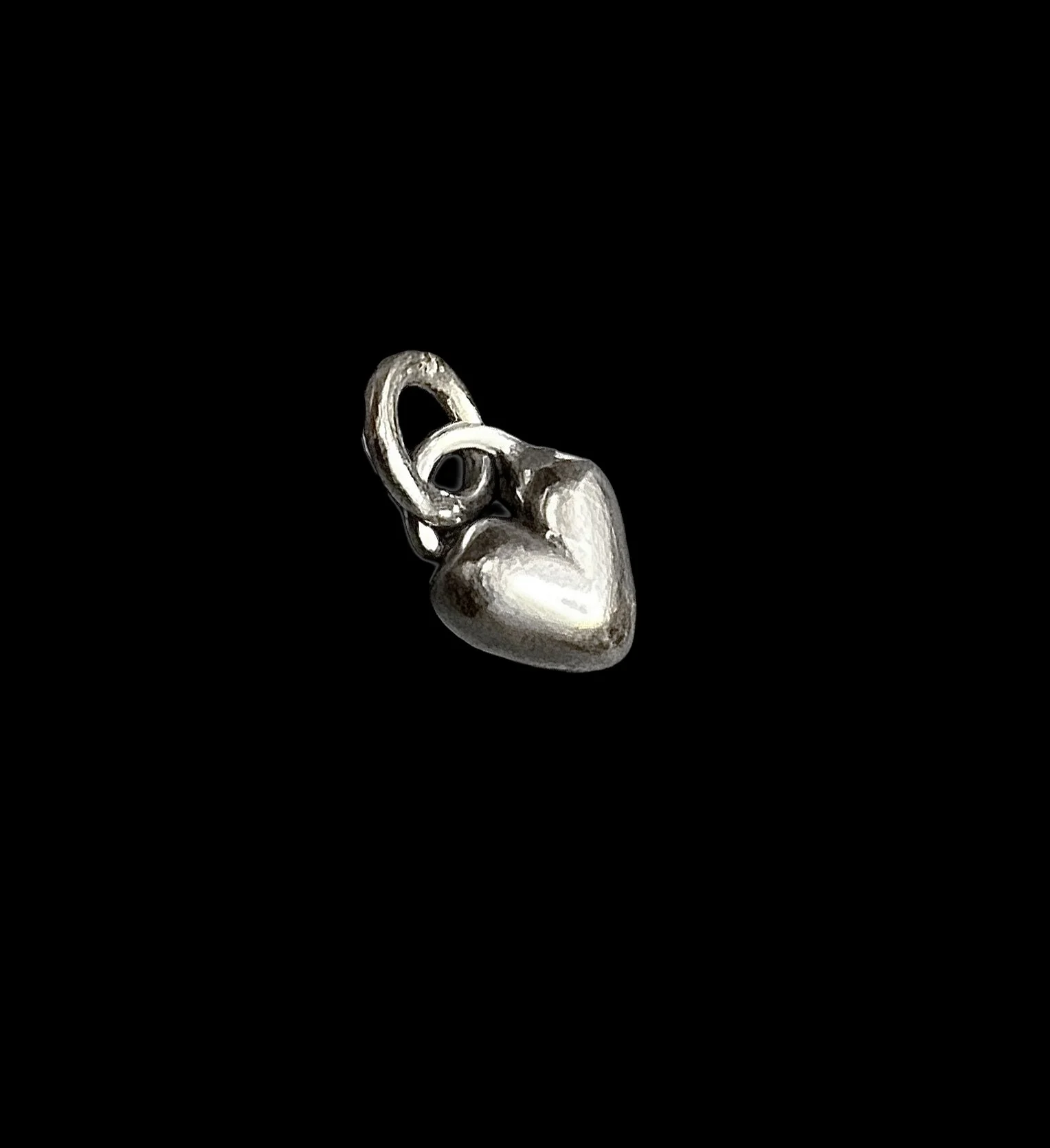 Petite Devoted Heart Charm
