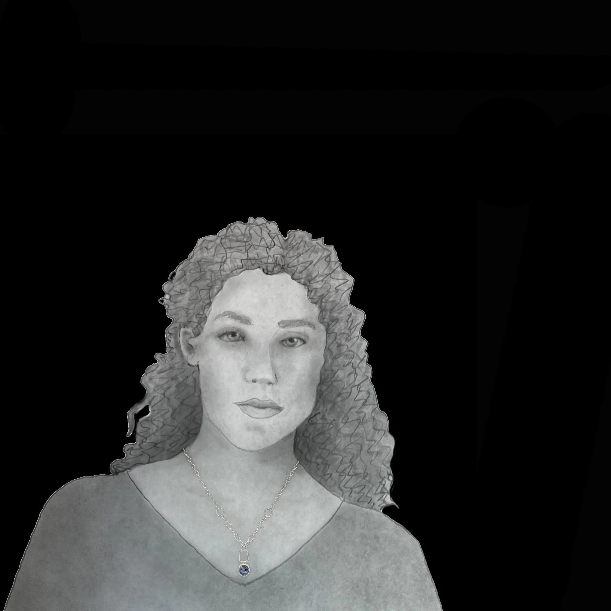 Tanzanite Necklace Neck black background 2.jpg