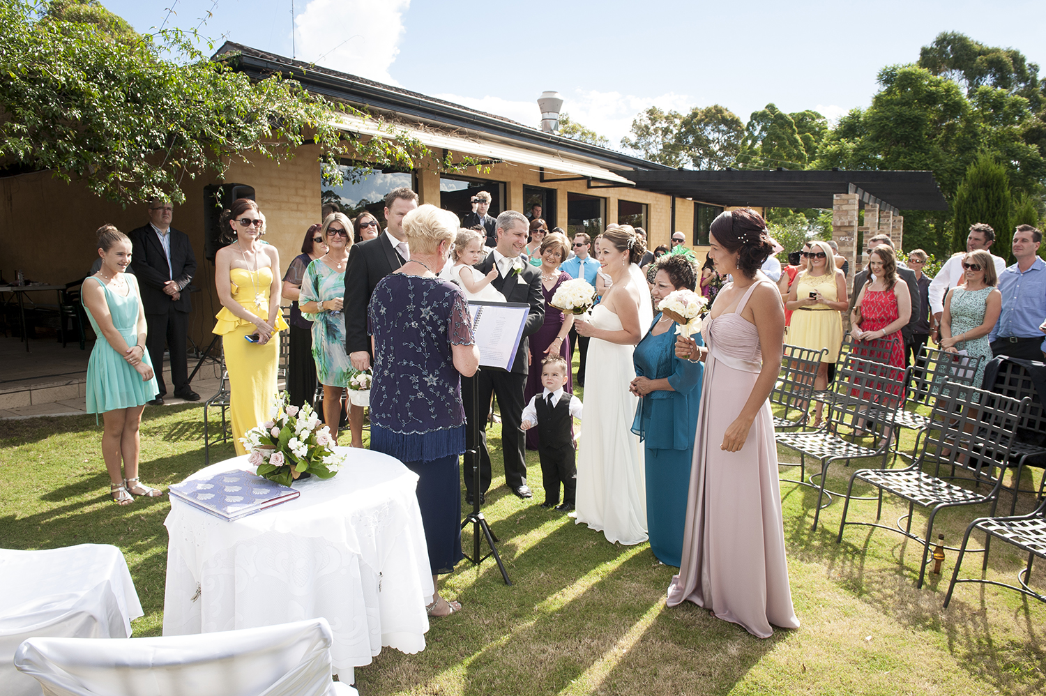 Italian style wedding