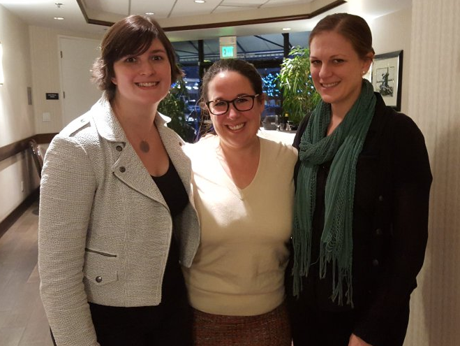With long-time client (and friend) Sandra Fluke and CA political consultant Lindsay Bubar