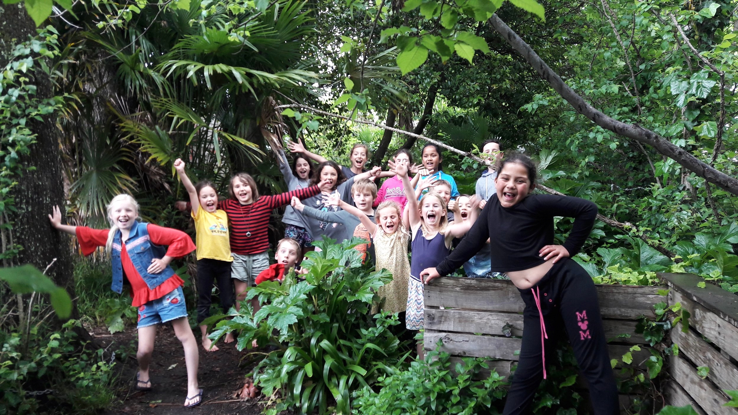 Eco kids ready for action!