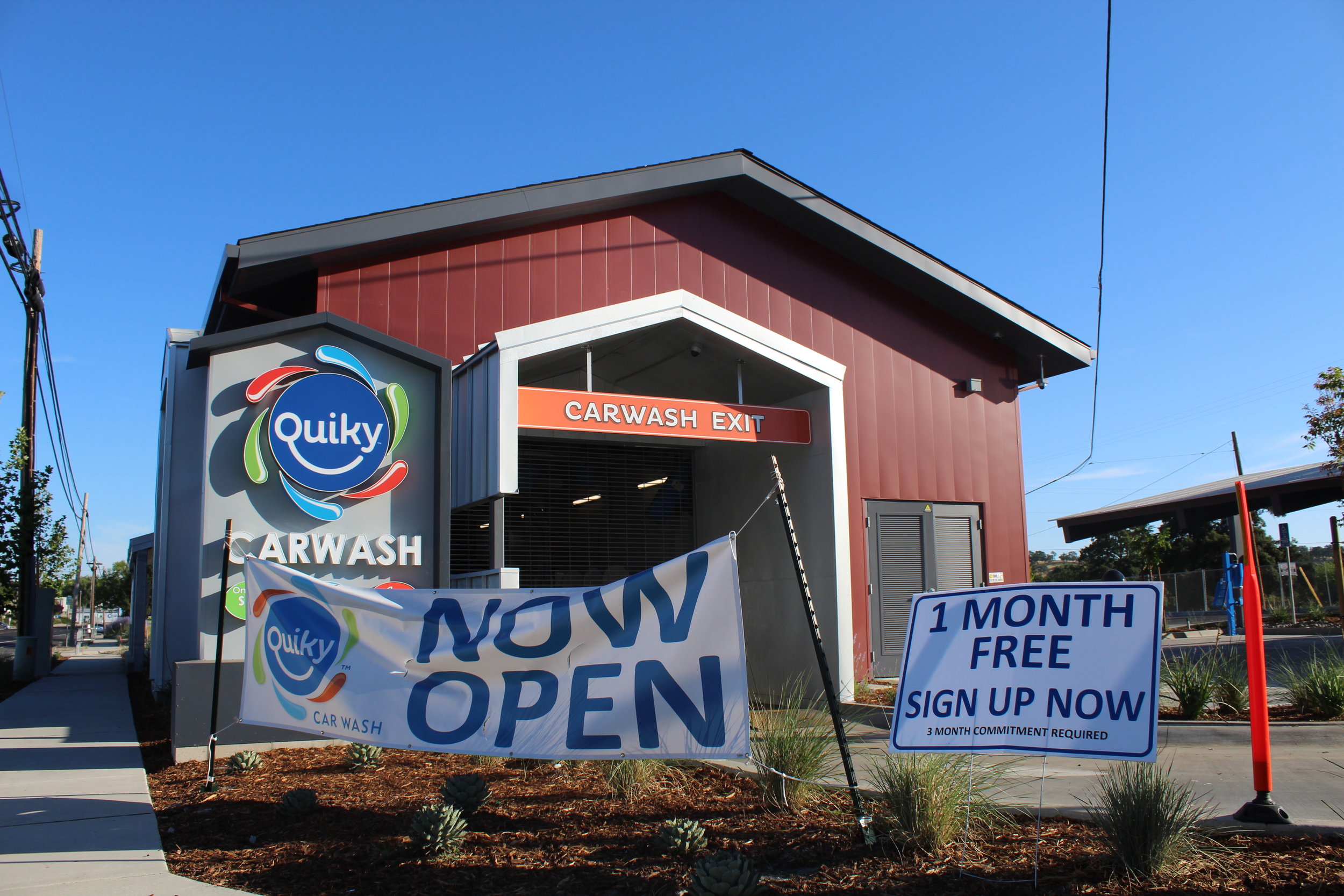 Quiky Carwash Atascadero — Columbia Builders of CA INC.