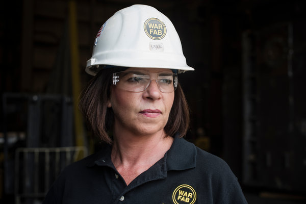 Regina Mitchell, a co-owner of Warren Fabricating & Machining, started an apprentice program at that company to enlarge the hiring pool.