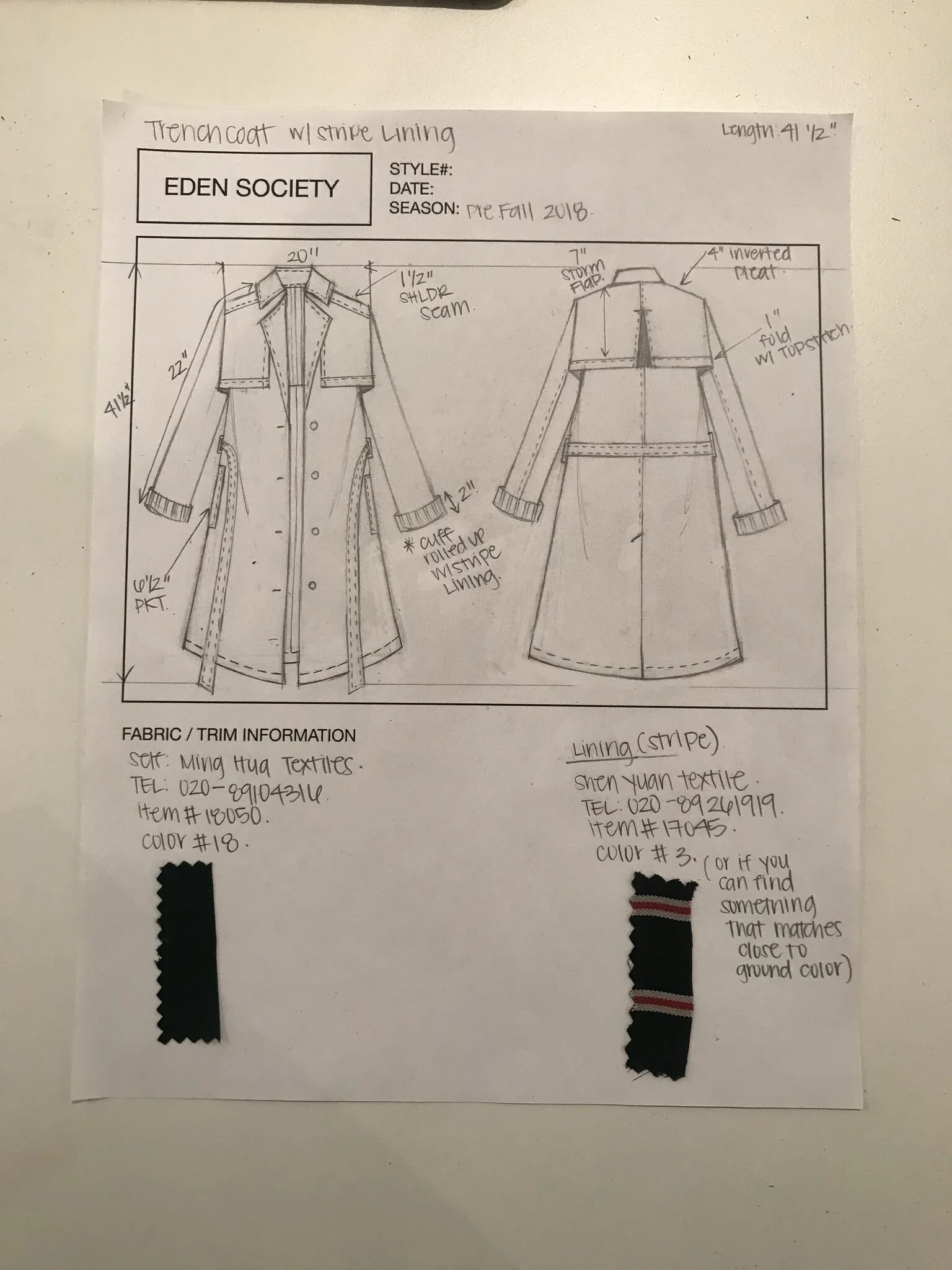 TRENCH JACKET WITH STRIPE FABRIC DETAIL.jpeg