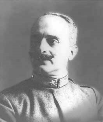 Italian General Giolio Douhet. The man who invented the doctrine T.R. Fehrernbach loved to hate.