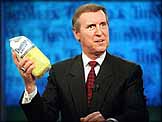 SecDef William Cohen freaks out Cokie Roberts with a 5lb Bag of Sugar.