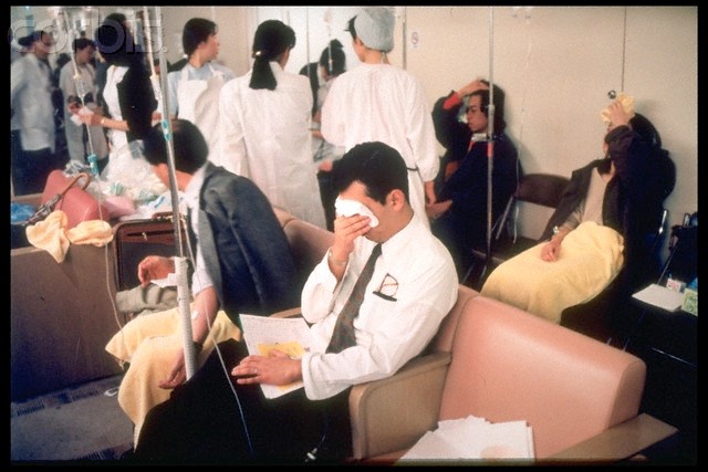 Figure 4 – Mild casualties at St. Luke's (Source: Haruyoshi Yamaguchi/Sygma/Corbis)
