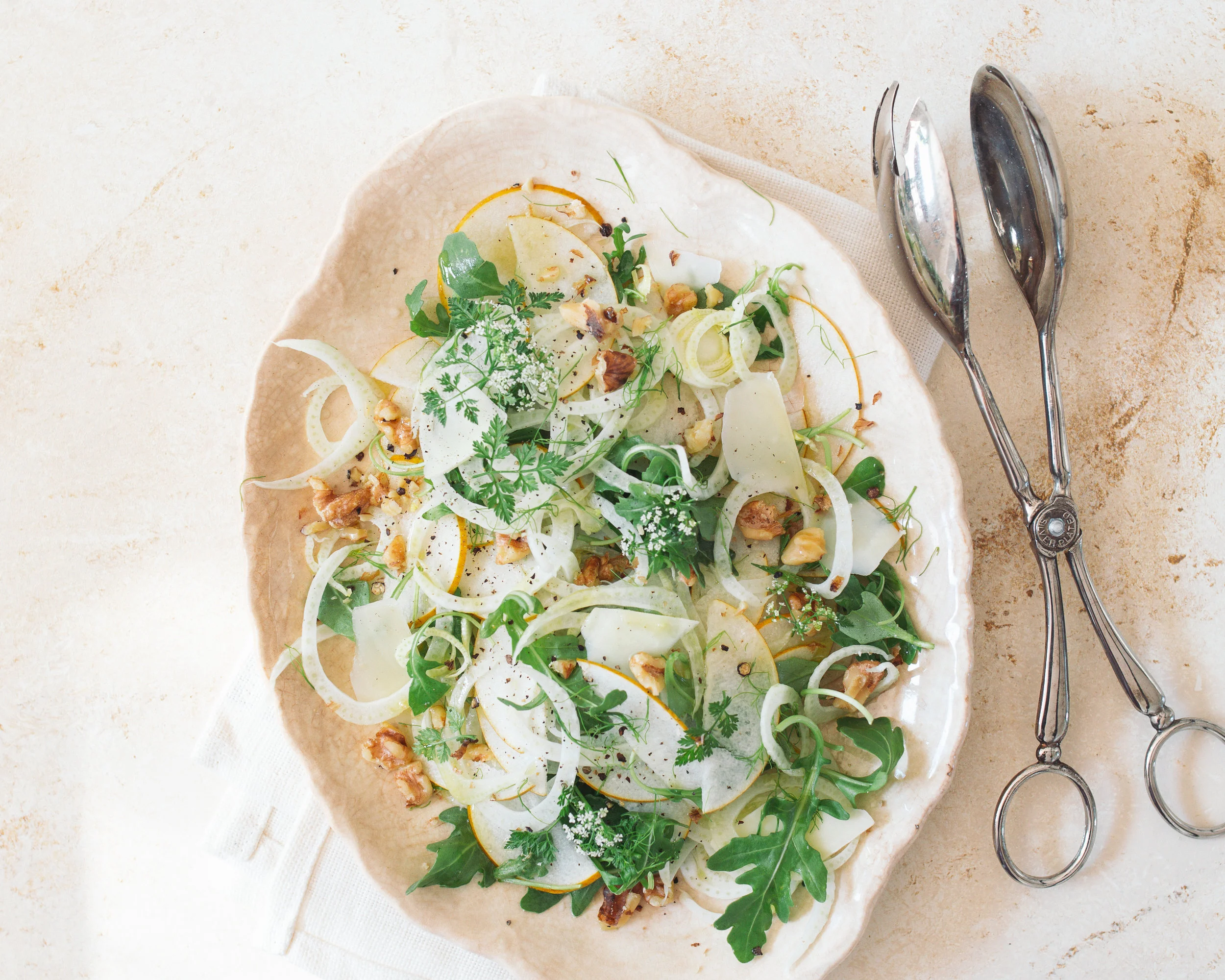 Asian Pear and Fennel Salad: A Potli Collab