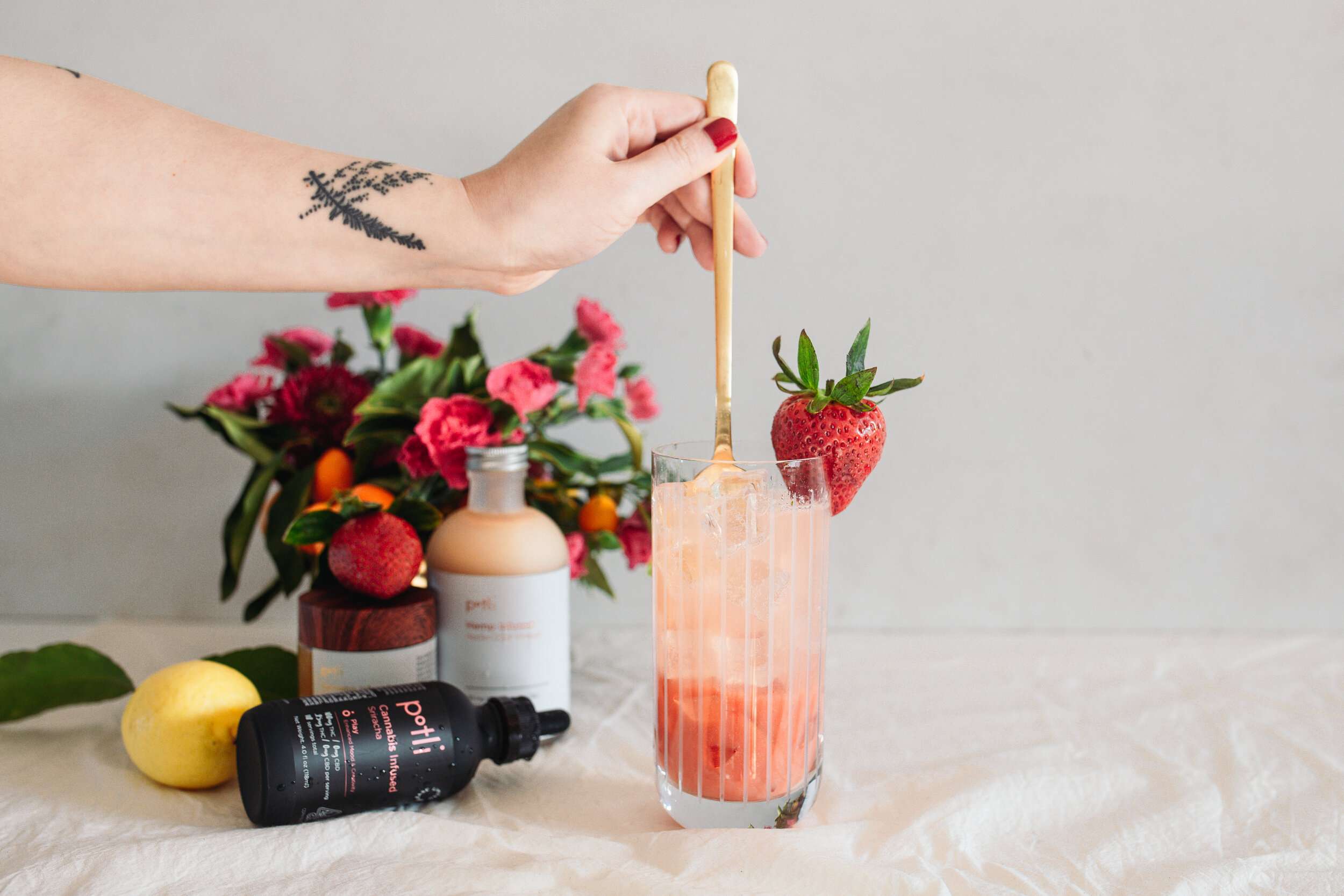 The Hot Pink Mocktail: A Potli Collab