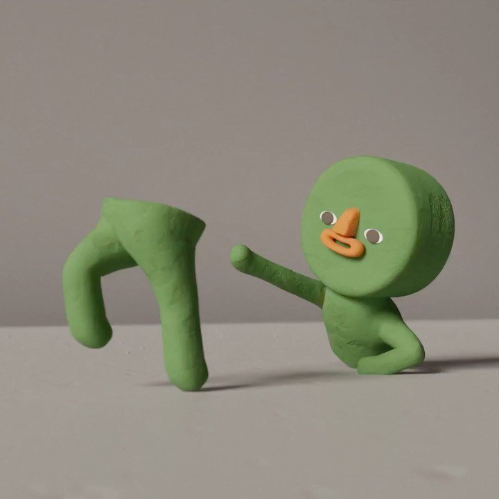 crawl before you walk 🎶 

#inktober prompt CRAWL

That makes 31!

#blender3d #blender #blendercommunity #blendercycles #cyclesrender #animation #3danimation #3dart #characterdesign #3dartist #characteranimation #stopmotion #claymation 
#inktober2020