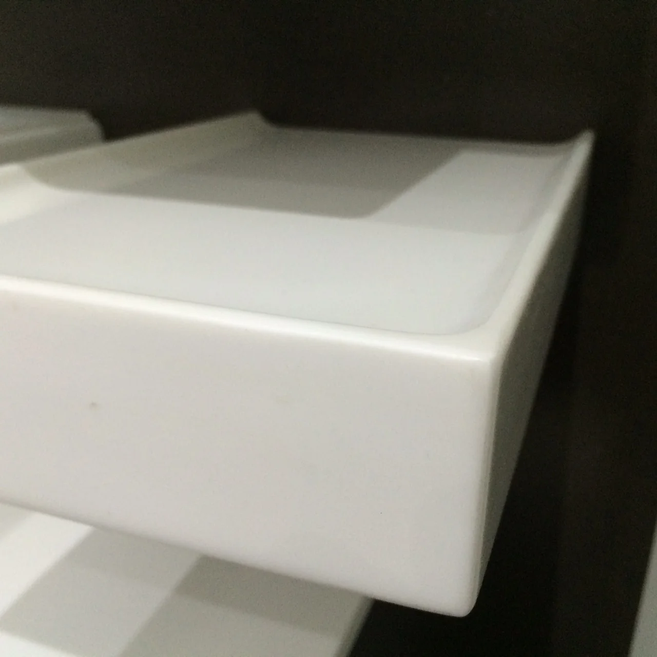 Non-drip edge