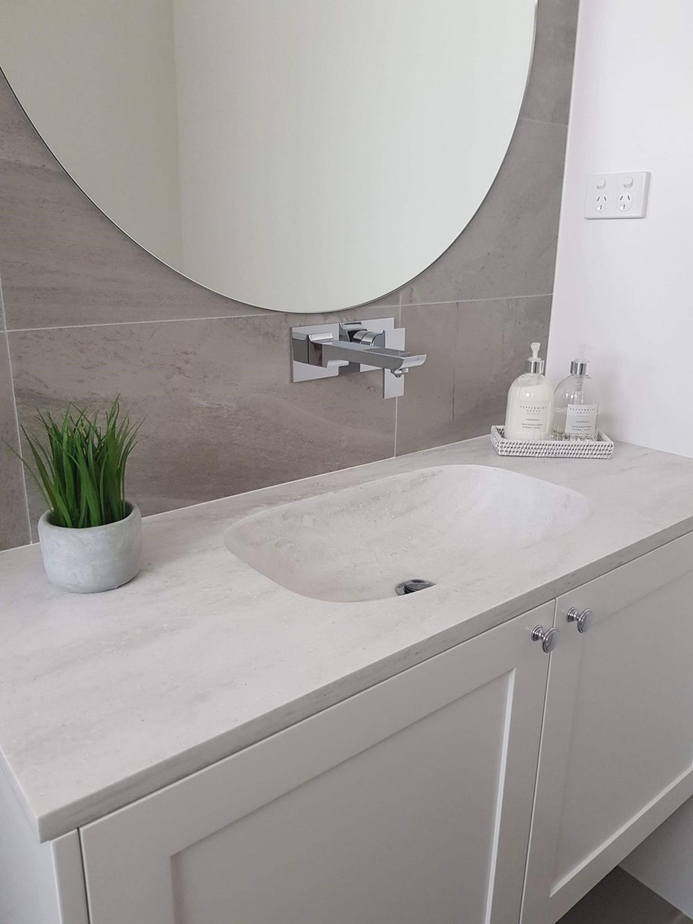 Fusion Vanity Top Scf Interiors, Corian Bathroom Vanity