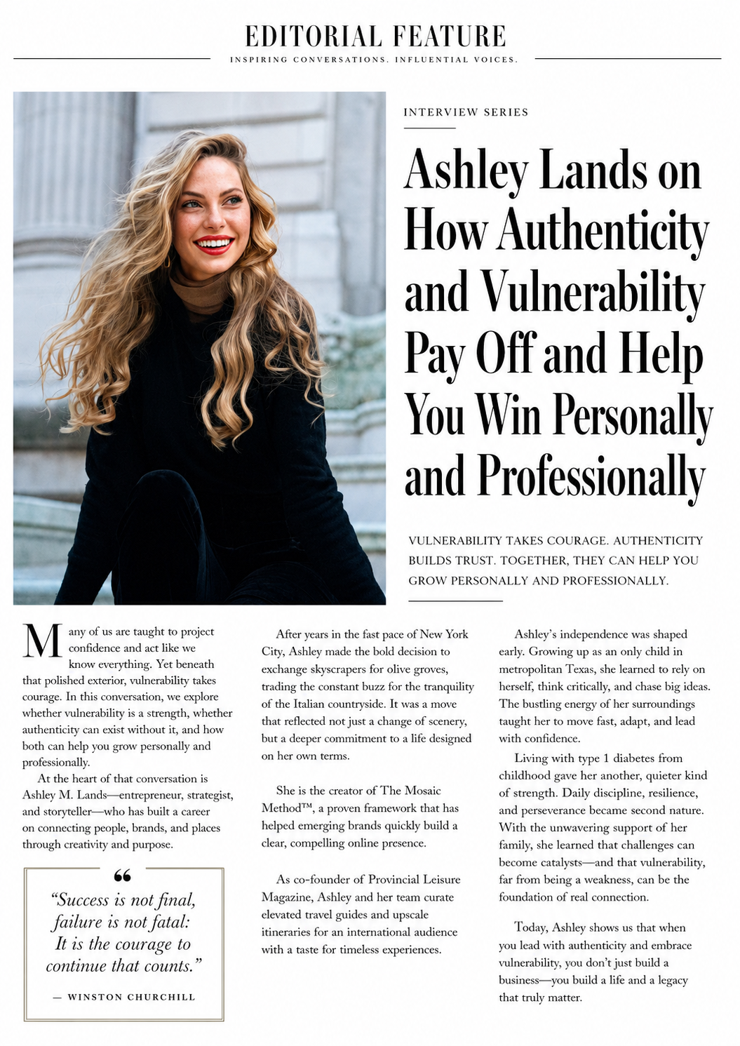 Ashley M Lands