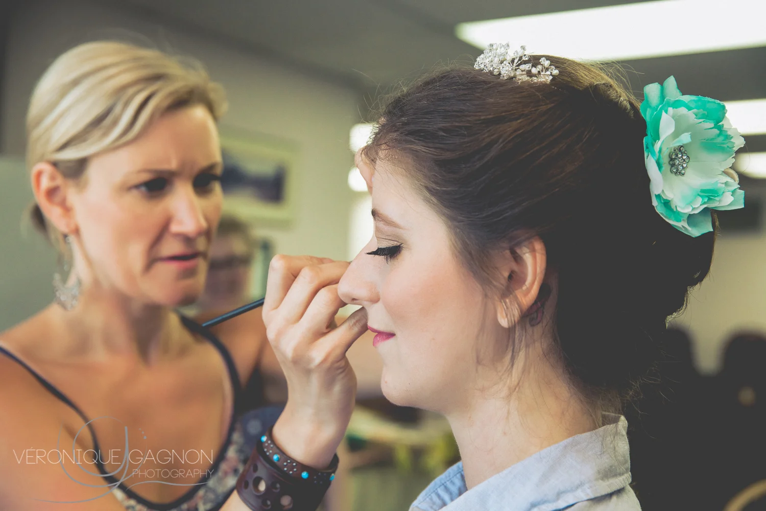 I was so thrilled to work once more on the side of Melanie Baird ! She is such an amazing makeup artist and such a sweet person!
