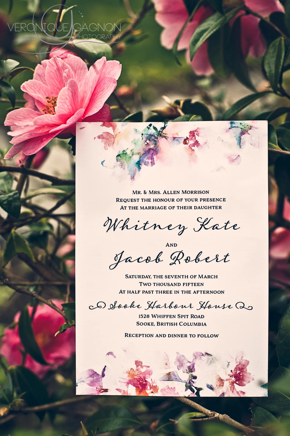 Wedding Invitation by Tuktu Paper Co.
