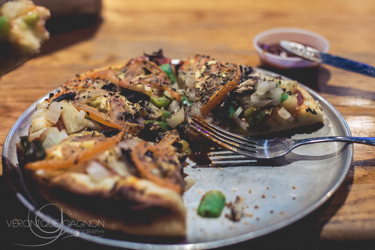 Best cheeseless pizza!