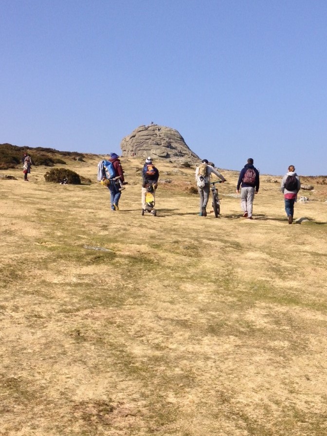 Heading up to a tor