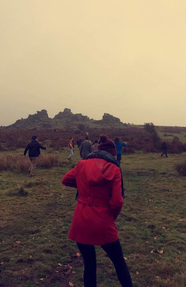 Walking in Dartmoor in any weather is always an experience!