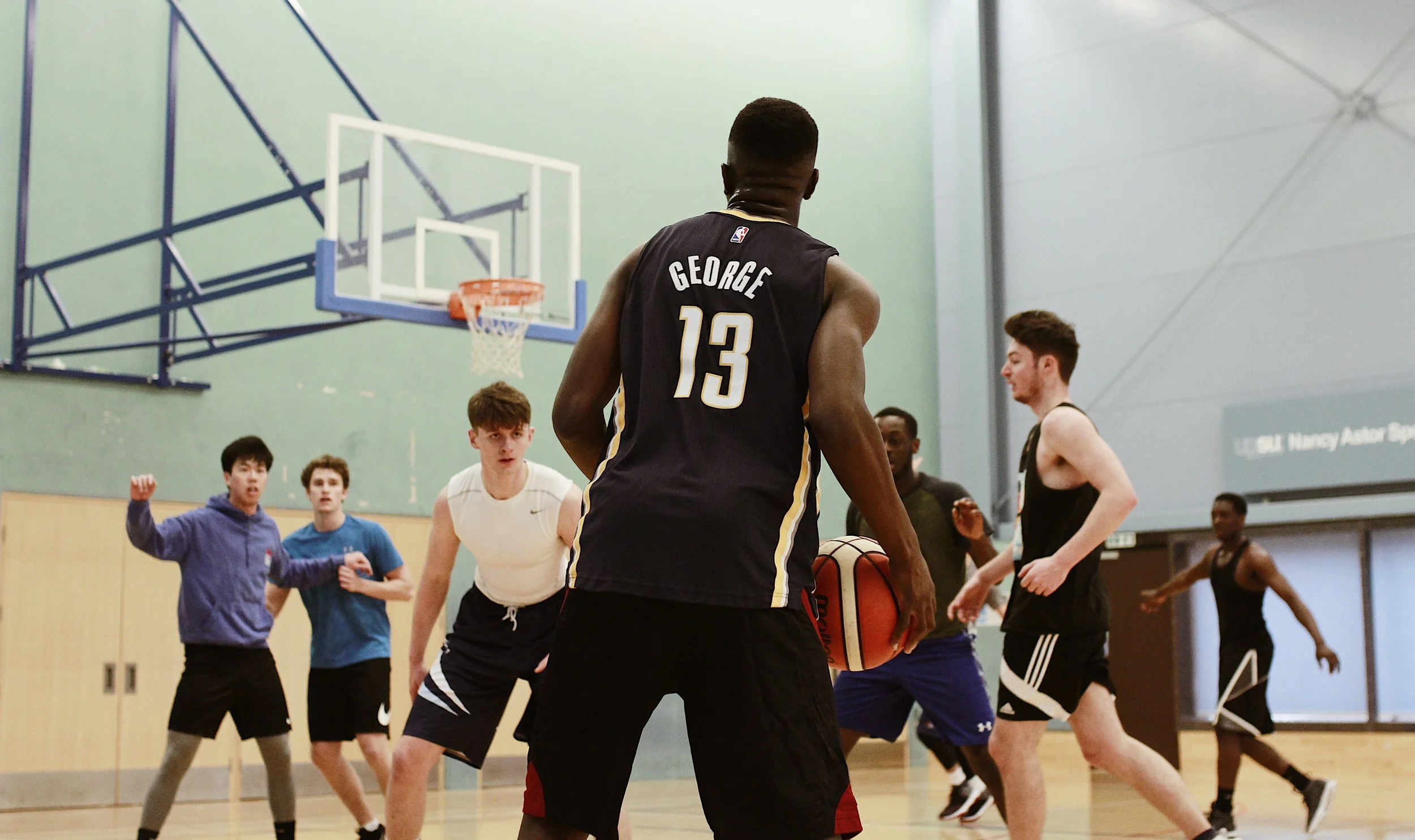 Pick-up game, University of Plymouth Basketball Club