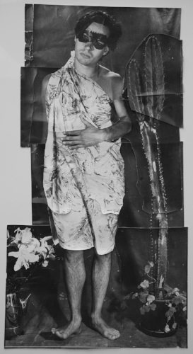 Masked selfportait as a young man ©wv1988