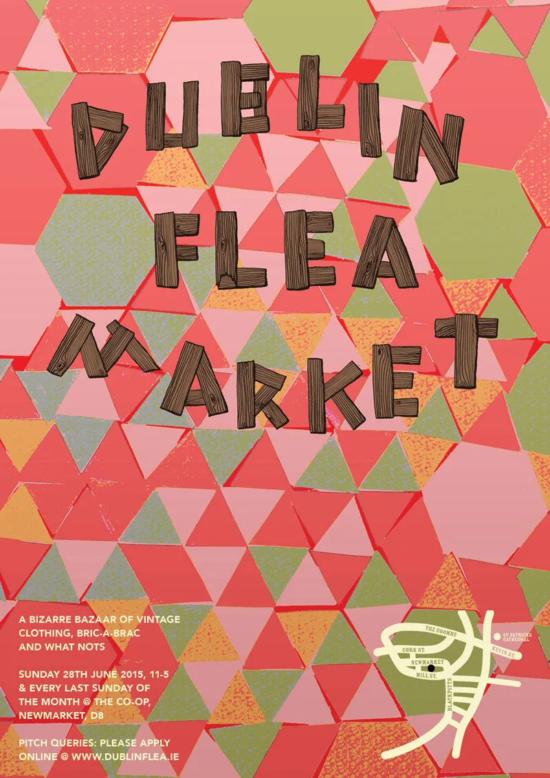 Dublin Flea Market Poster